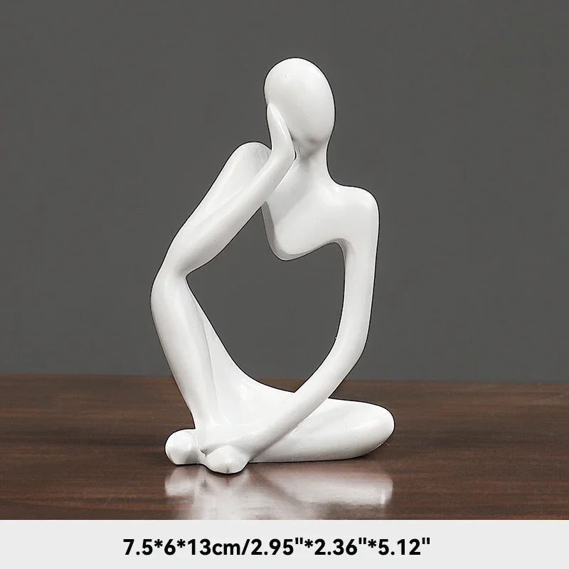 Escultura Pensativa Nordica