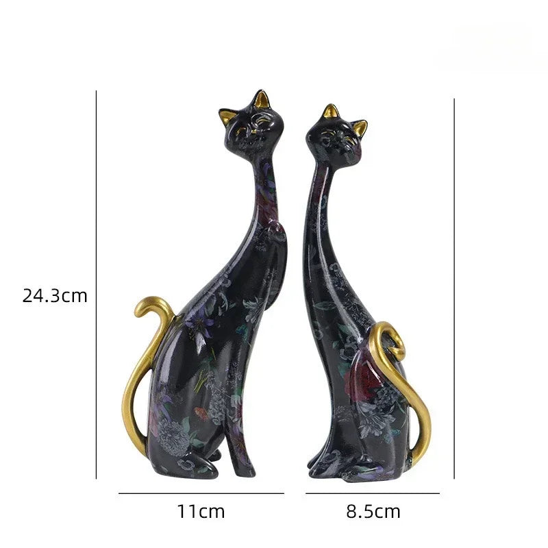 Estatueta Moderna Gato