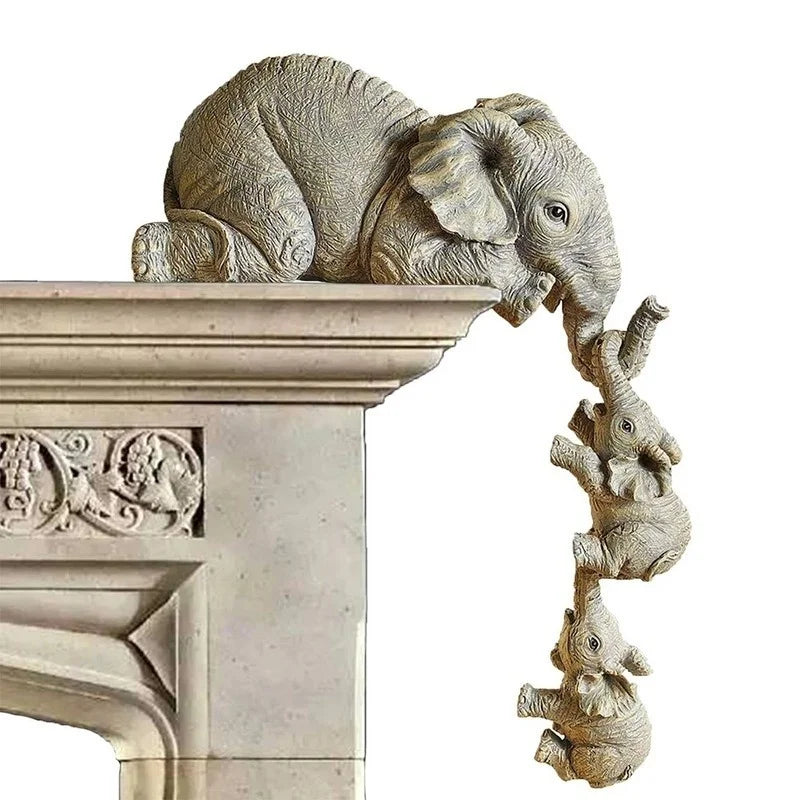 Conjunto Elefante Decorativo