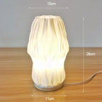Vaso com Luminária de Mesa