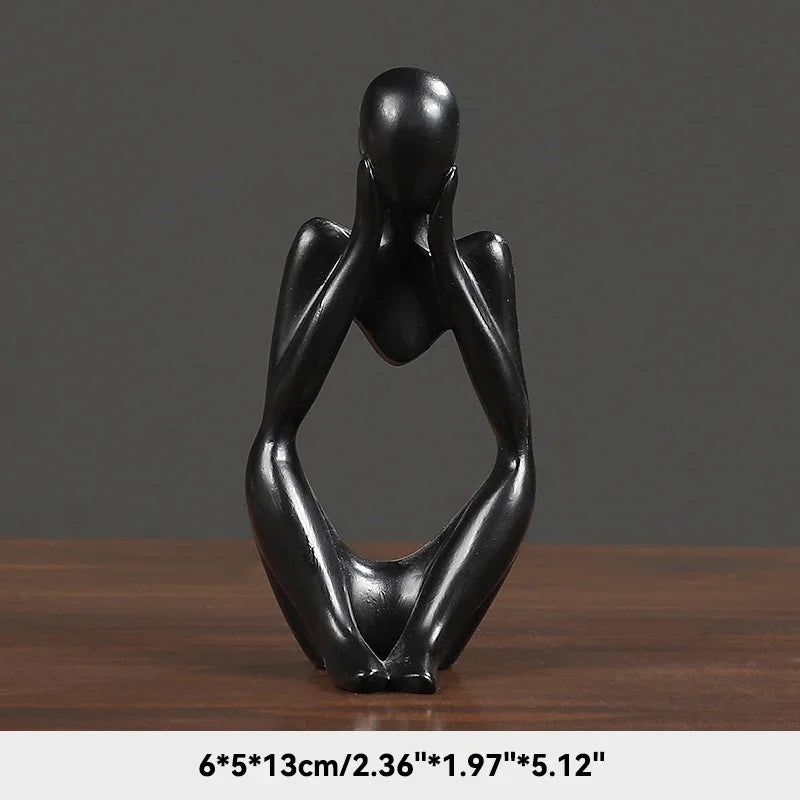 Escultura Pensativa Nordica