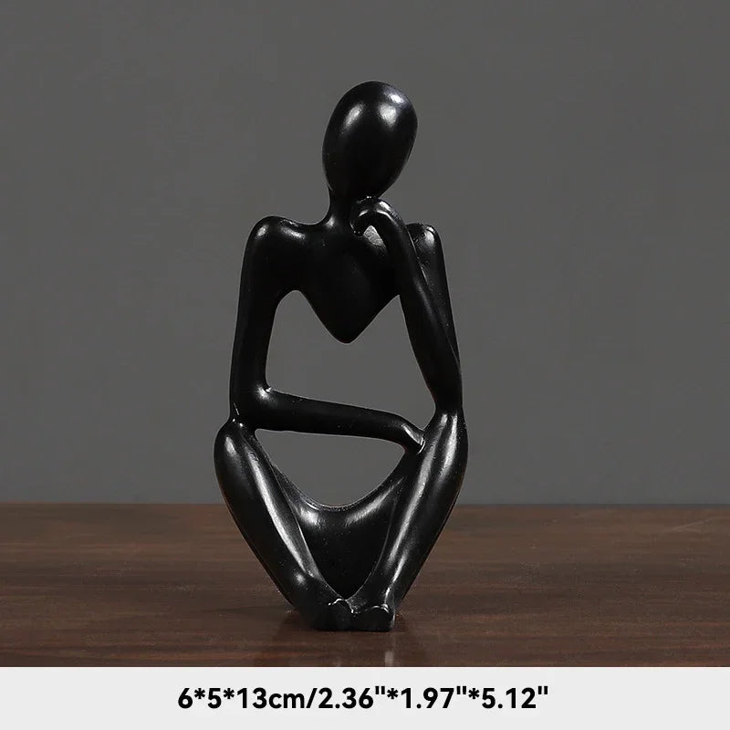 Escultura Pensativa Nordica