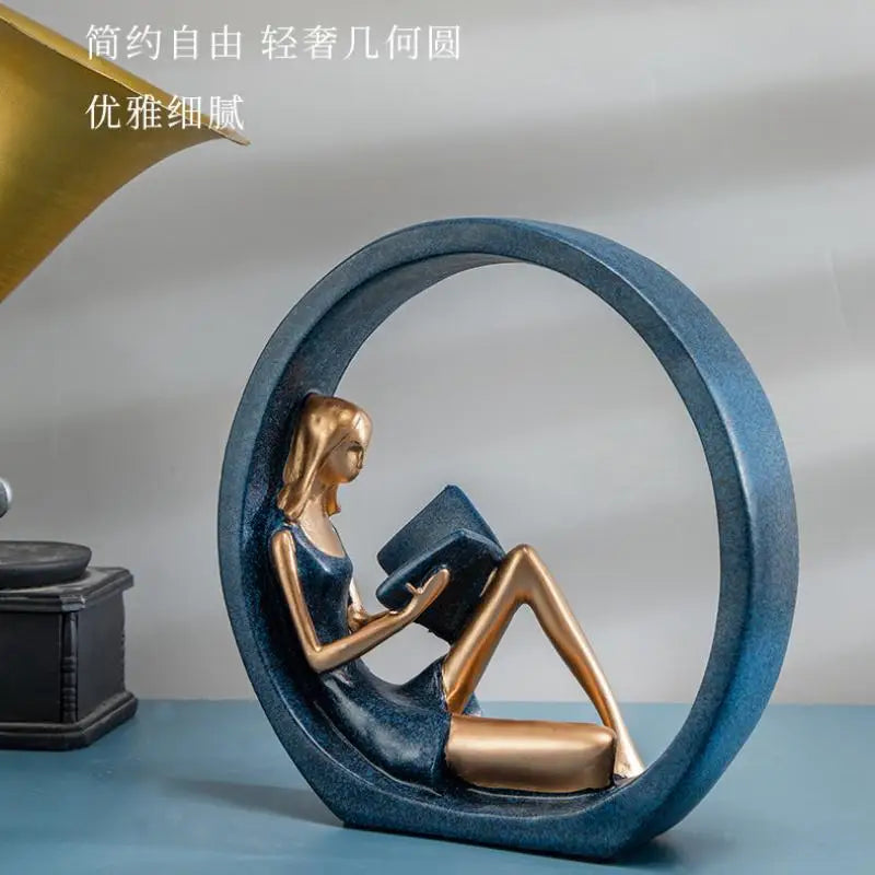 Estatueta Moderna Para Interiores