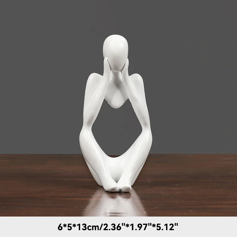 Escultura Pensativa Nordica