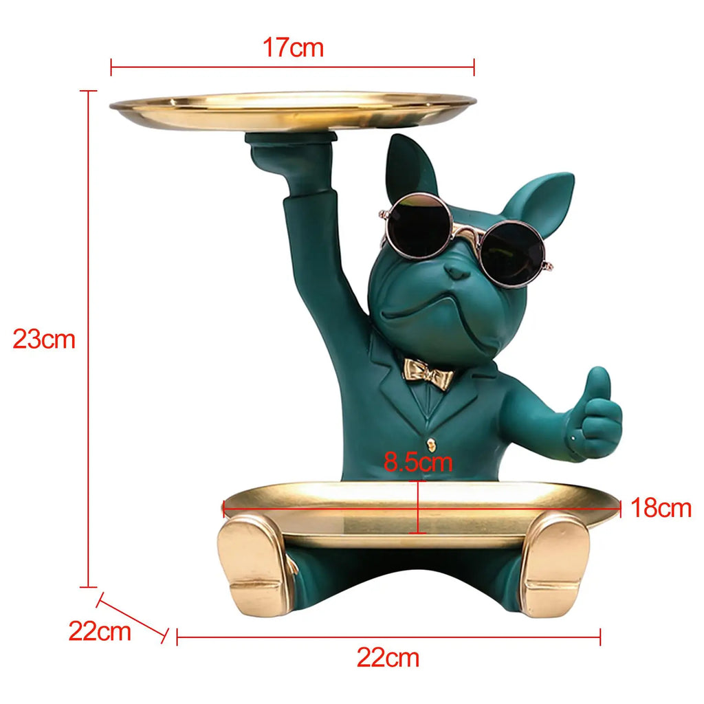 Estatueta Moderna Bulldog