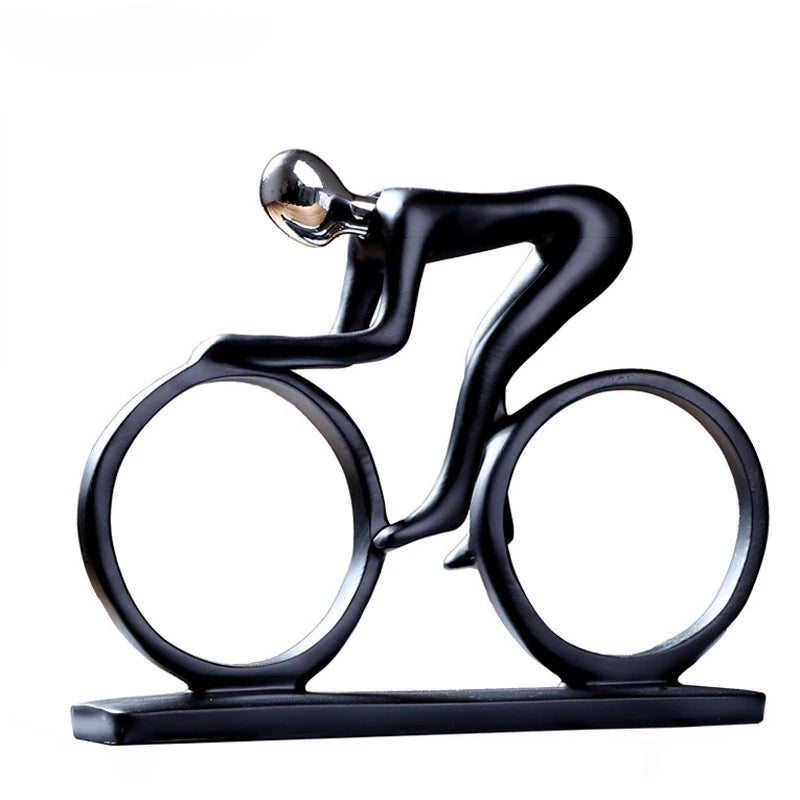 Estatueta Moderna Bicicleta