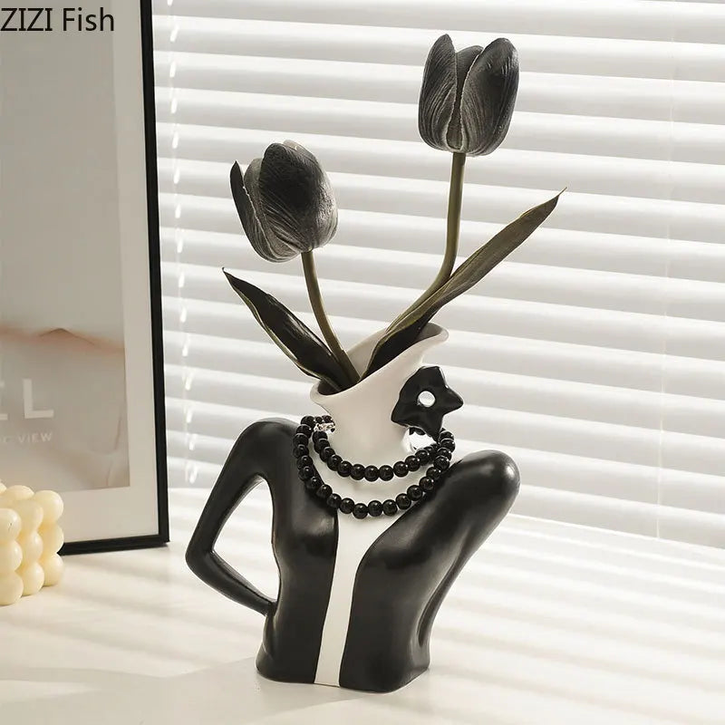 Vaso de Cerâmica Elegante