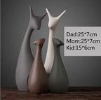 Estatueta de Cerâmica Animal
